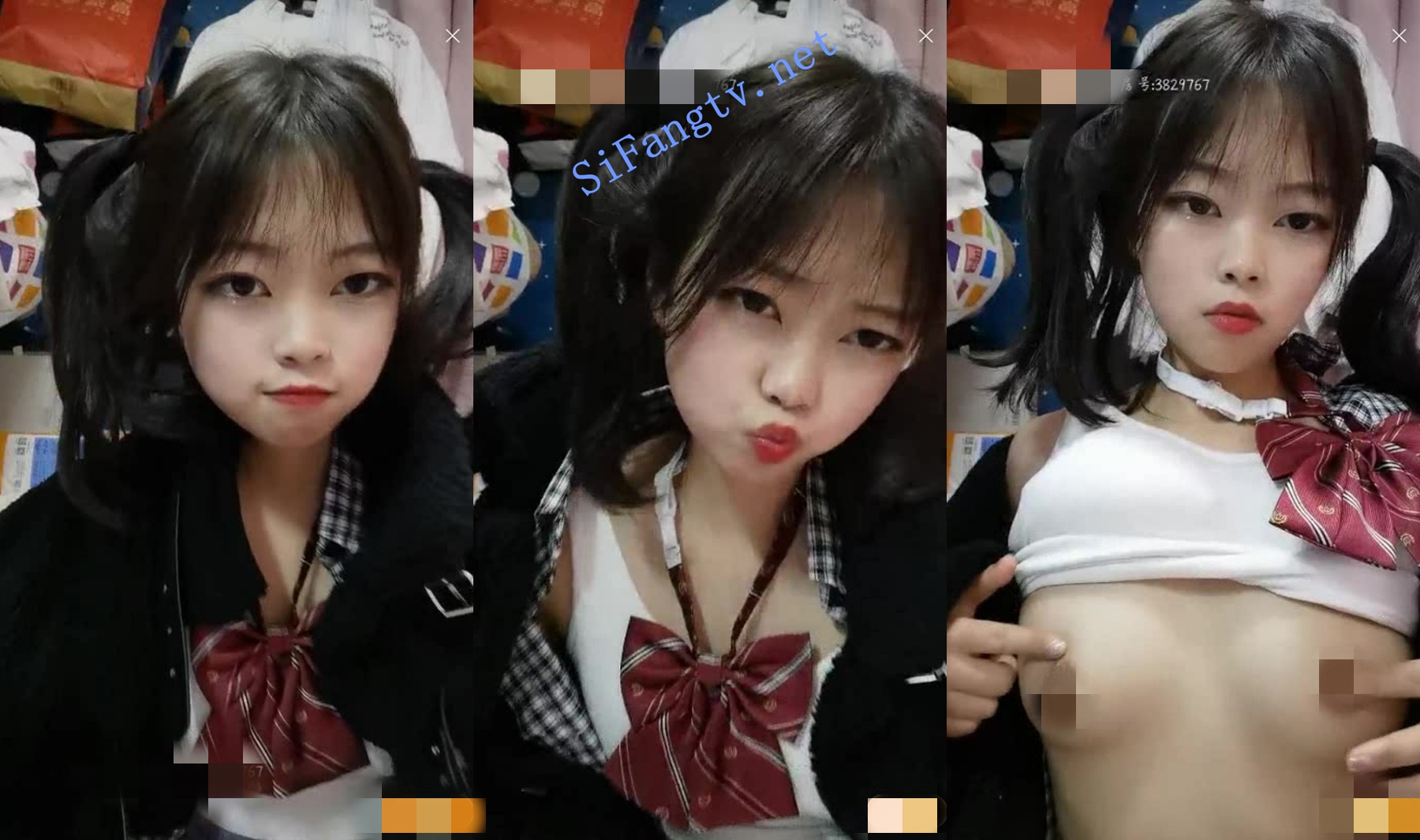 在校新生 阻击少女 超清纯小妹下海赚学费 全裸粉穴特写 图 02