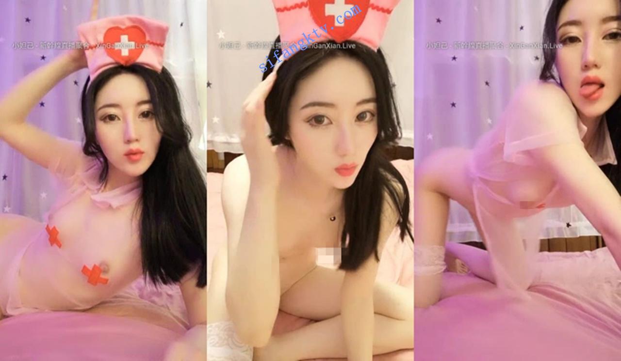 坠入人间的精灵 极品小仙女 护士装 全裸 掰穴清晰特写 图 02