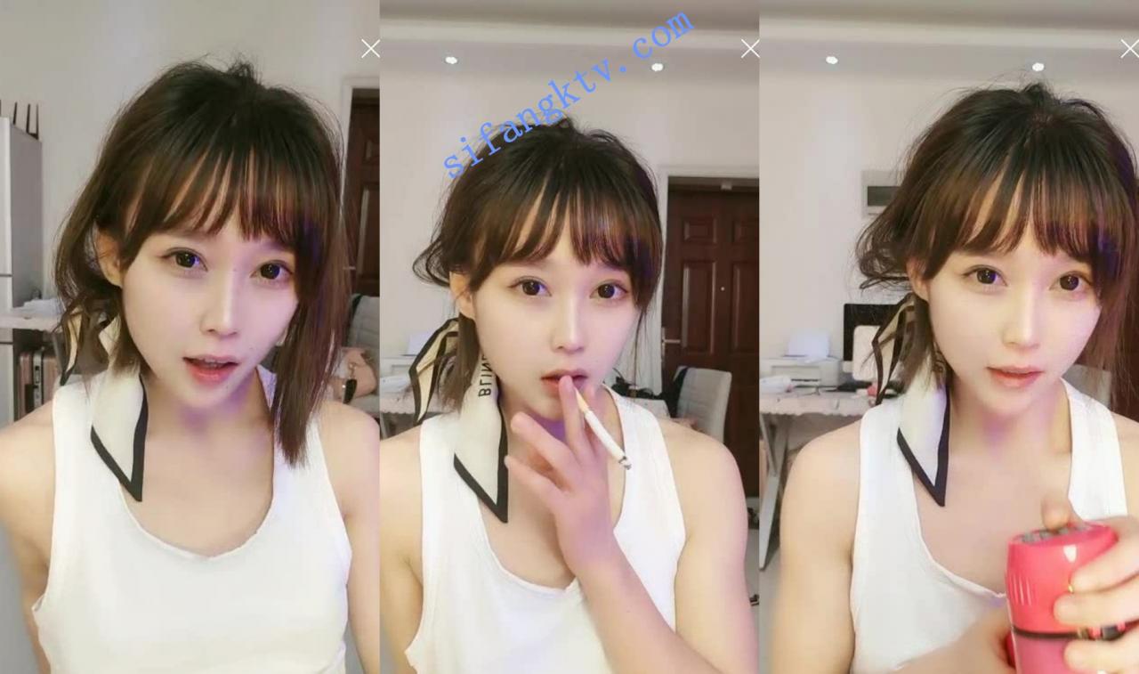 高颜值女大学生 哦好的就这样 酒后发骚露三点 白虎嫩逼 图 01