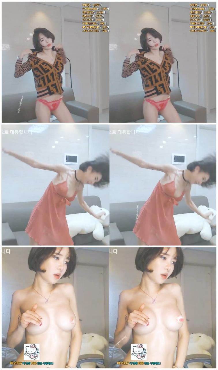 极品露脸 娜莉 短发美女 穿情趣套装小白鞋 全程蹦迪裸舞 图 17