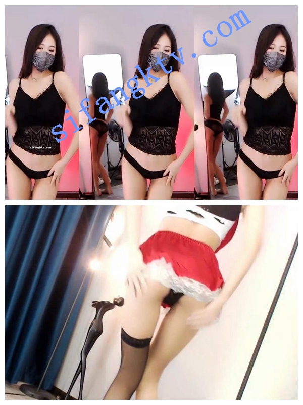 虎牙精品 超美女神 沪娱小酒酒 520定制蕾丝内内骚舞 图 06