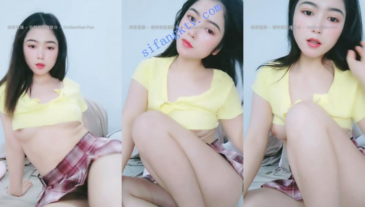 蜜桃臀美少女下海 软软来了 粉嫩小穴特写+抠逼自慰高潮 图 03