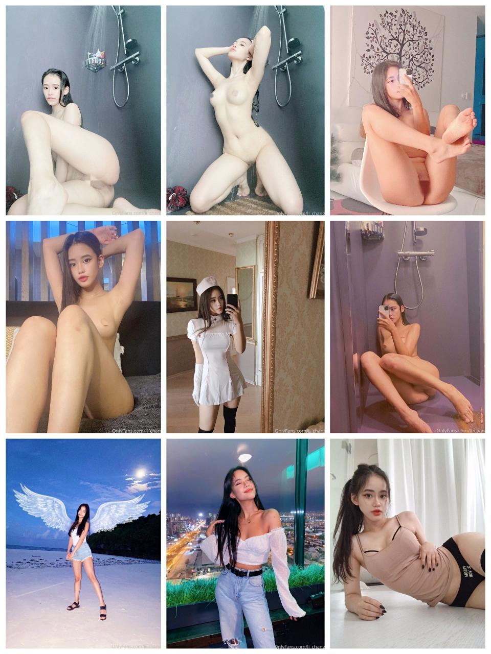 ★★★ 重磅炸弹 俏皮又性感小网红Lichang绝版OF露3点福利 图 10
