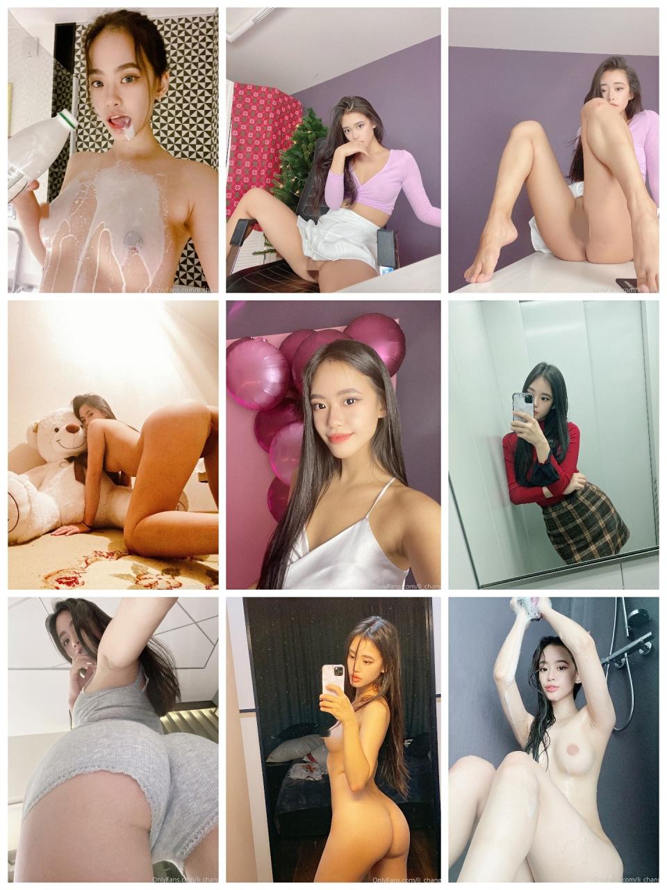 ★★★ 重磅炸弹 俏皮又性感小网红Lichang绝版OF露3点福利 图 14