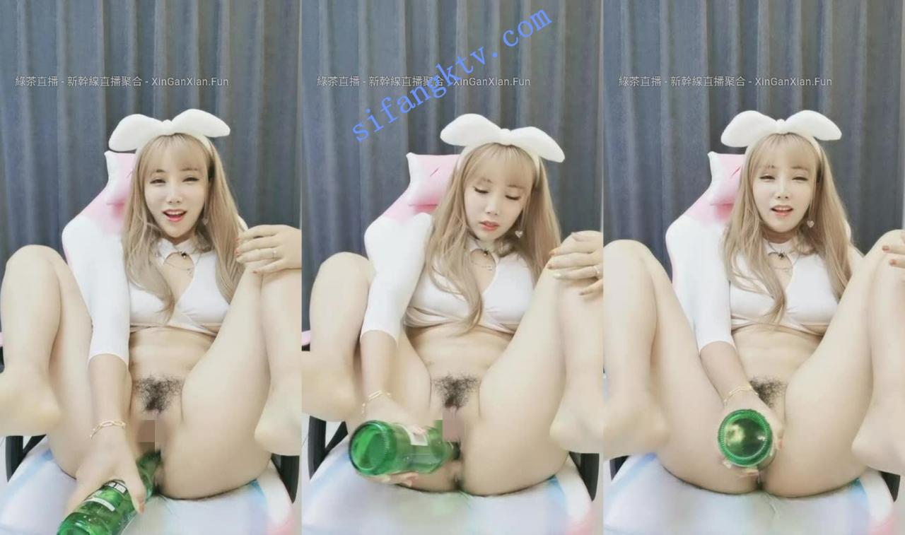 高射炮持续喷水女王 尤物敏儿 刮毛 逼逼抽6根烟+啤酒瓶 图 09