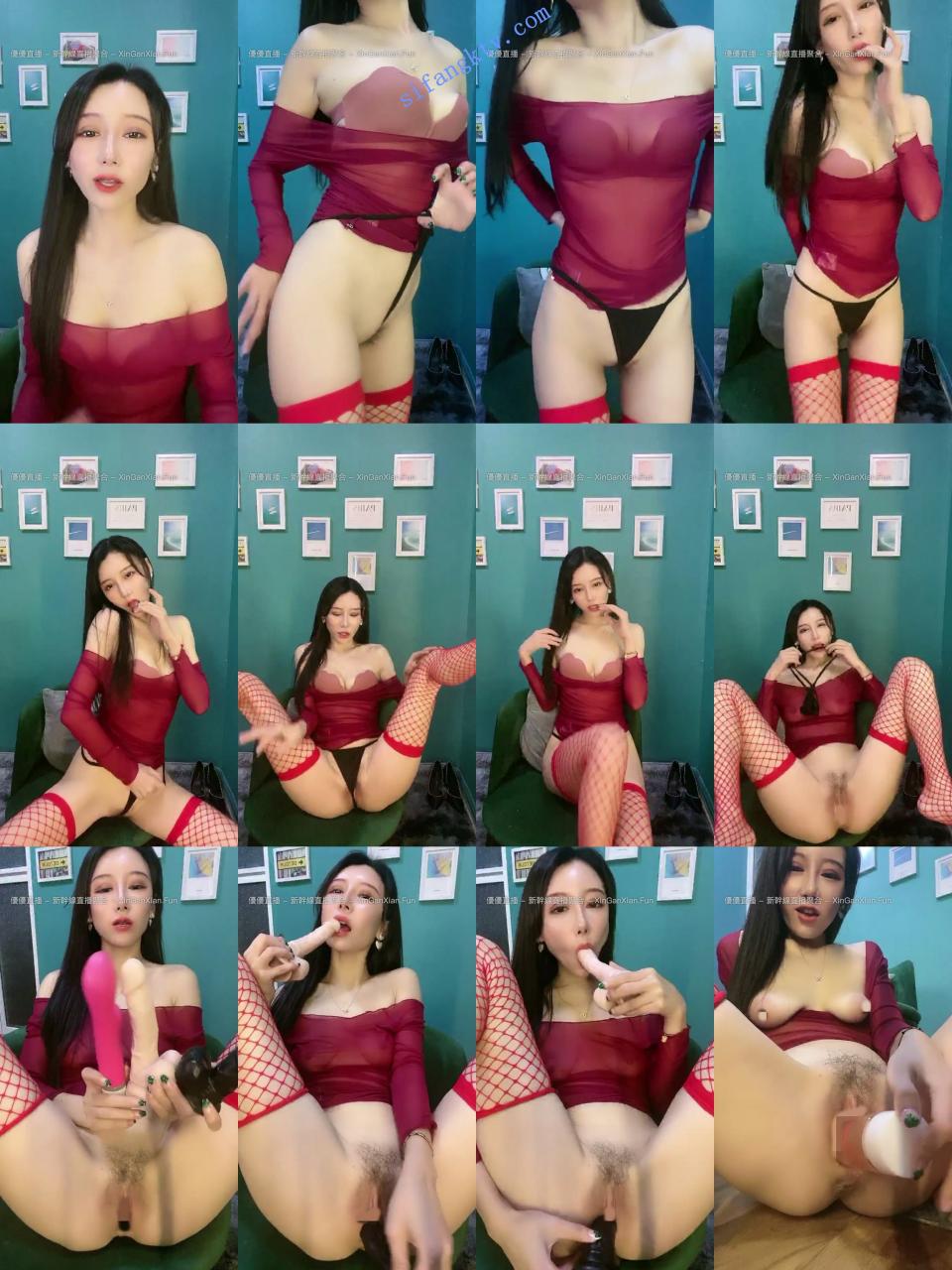万人求的女神来了! 小阿水 红色透明薄纱气质超超超高 图 01