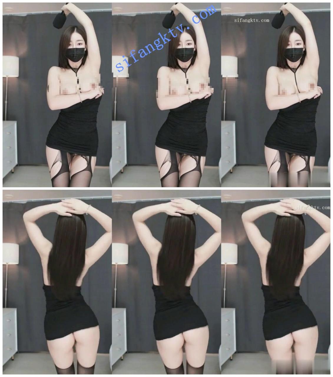 精品裸舞 5721004 晚礼服,高开衩旗袍,酥胸摇坠,翘臀 图 01