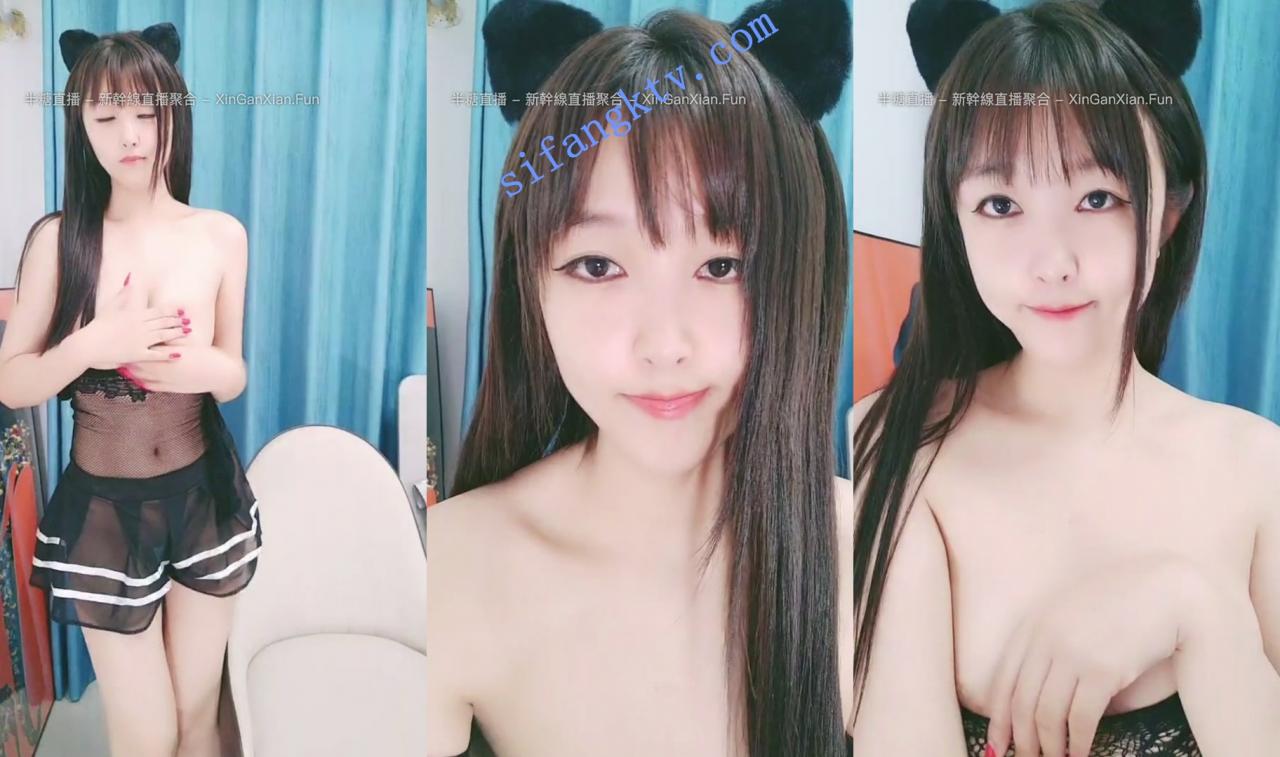 新人下海!! 水月洞天 狐狸耳朵头饰小姑娘假鸡巴自慰 图 01