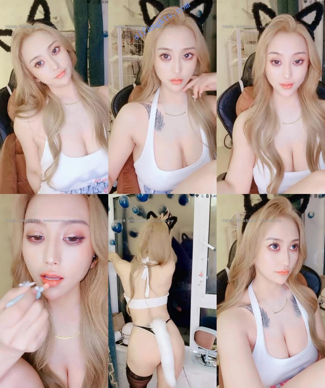 超级女神!超级女神! 蜜汁奶宝 假鸡巴自慰插出白浆~爽 图 01