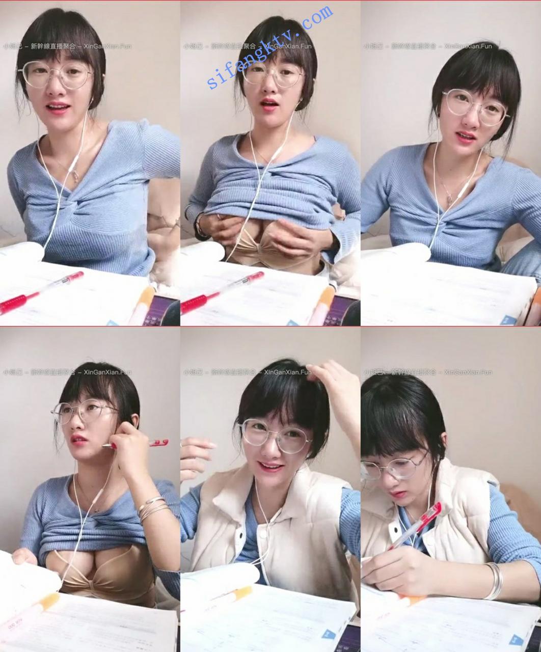 小妲己最美女教师 色色老师 逼逼藏蛋批改作业 自慰喷浆 图 01