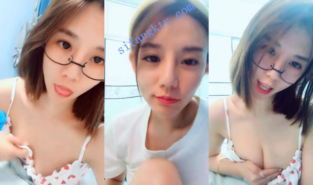 ₩ 喵喵是个猫 带眼镜的气质白皙美女自慰啪啪 图 05