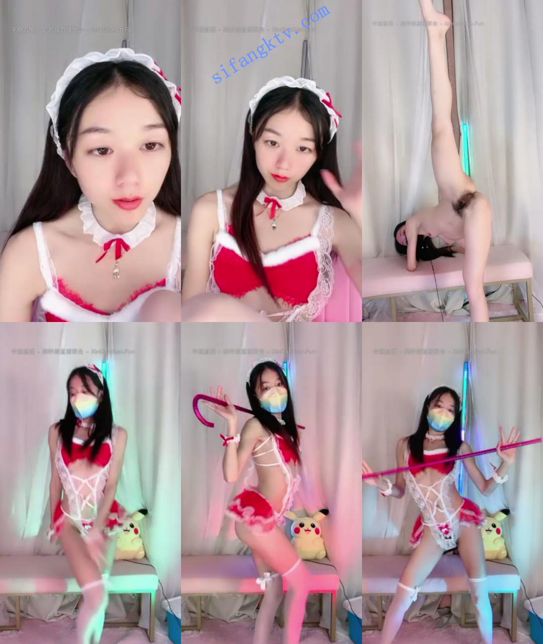 世界舞王王小舞 某校舞蹈学院,各种服装激情裸舞劈叉 图 01