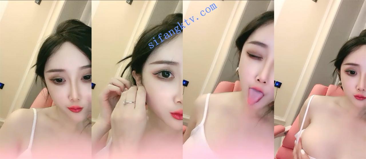 全网第一粉穴 哈尼 全身粉白阴毛稀疏 8字奶道具插出白浆 图 01