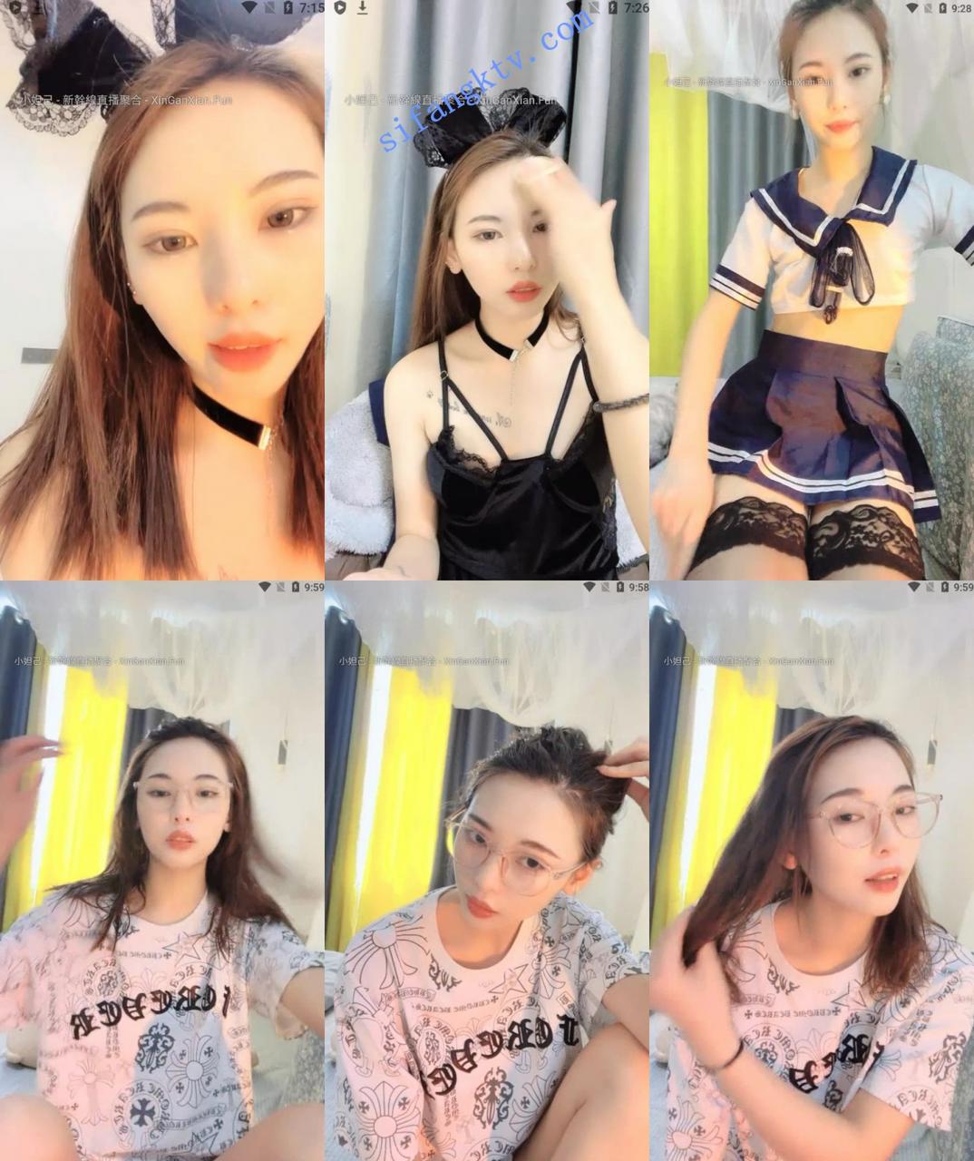 泼辣女友 小巧玲珑的兔耳朵学生妹下海黄播,全裸掰穴 图 01