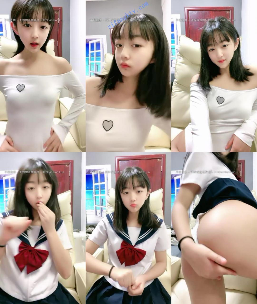 18岁校花! 爆炒法丝 甜美可爱,适合谈恋爱,想操小翘臀 图 01