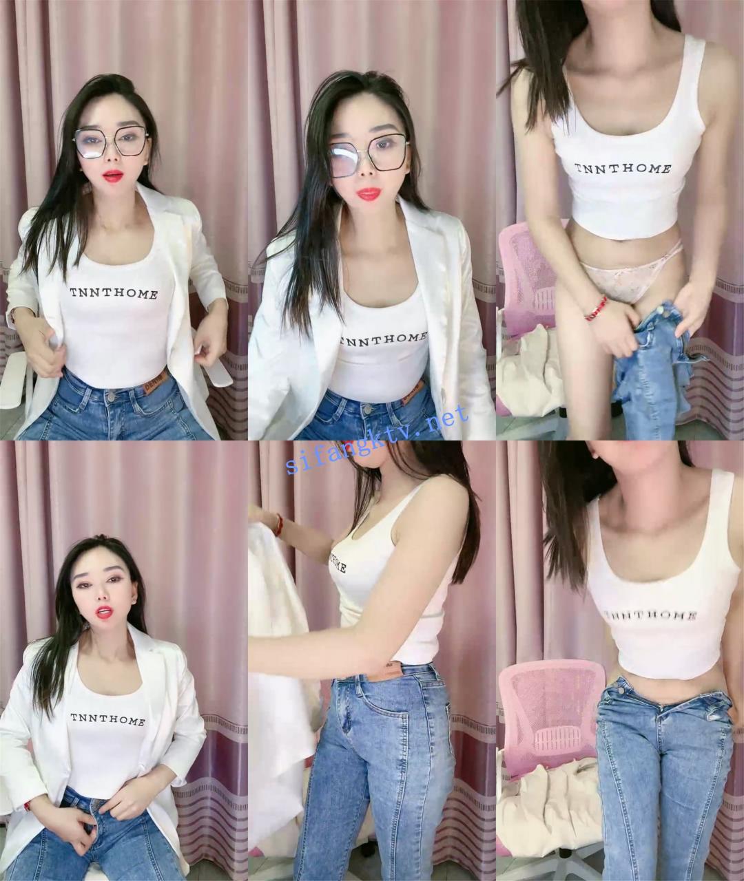 ❤♡好美好有气质啊~大美腿御姐 长腿兔兔 脱光自慰~好骚 图 05