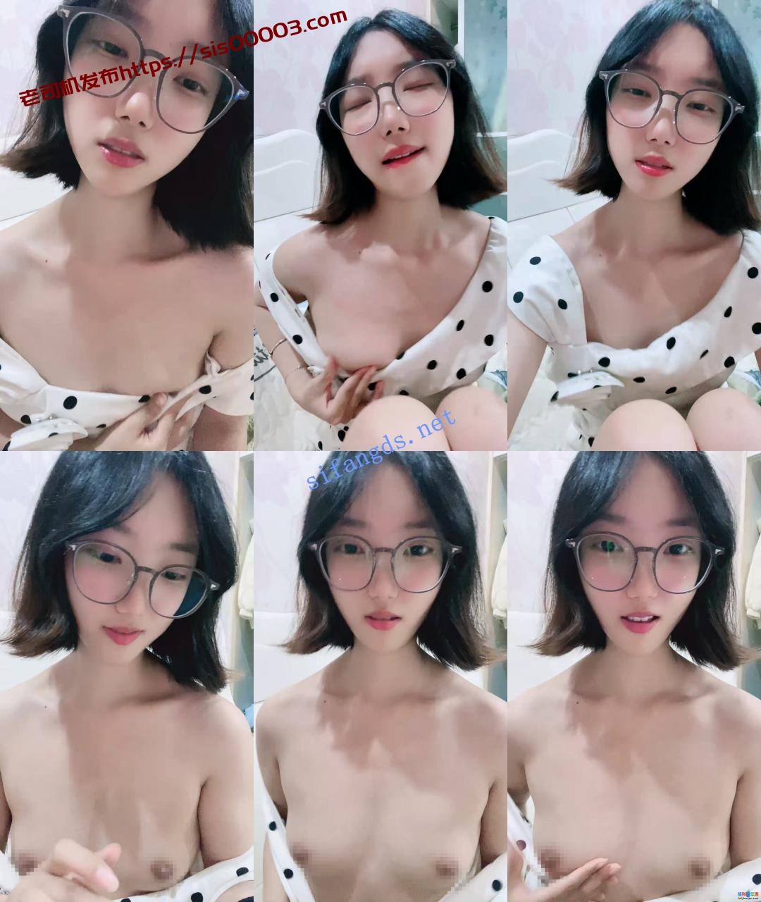 ♆♆【安安宝贝】清纯眼镜学妹~宿舍偷偷播~跳蛋狂震~流水9【3.15G】