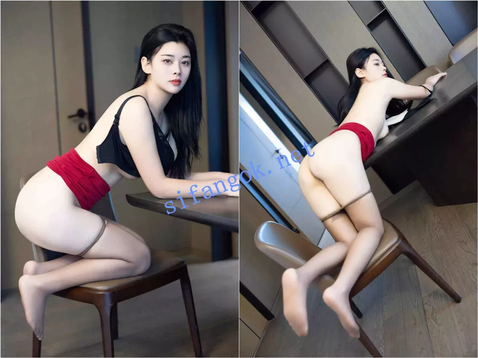 ❤️秀人网模特徐清妍❤️黑丝高跟OL 职业女性成熟美 图 07