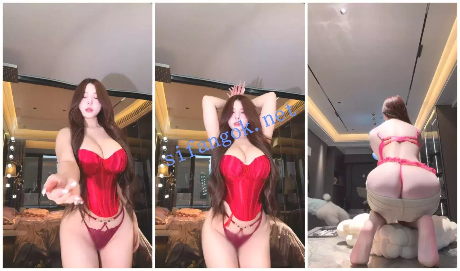 快手福利 LU娜/胡萝卜/金酱酱/美娘777/蓉蓉 骚舞顶B摇 图 06