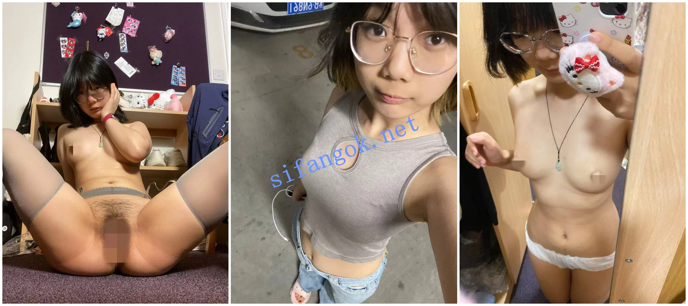 抖音福利 卡哇伊洛丽塔妹子 Violent 洗澡裸聊性爱XO 图 05