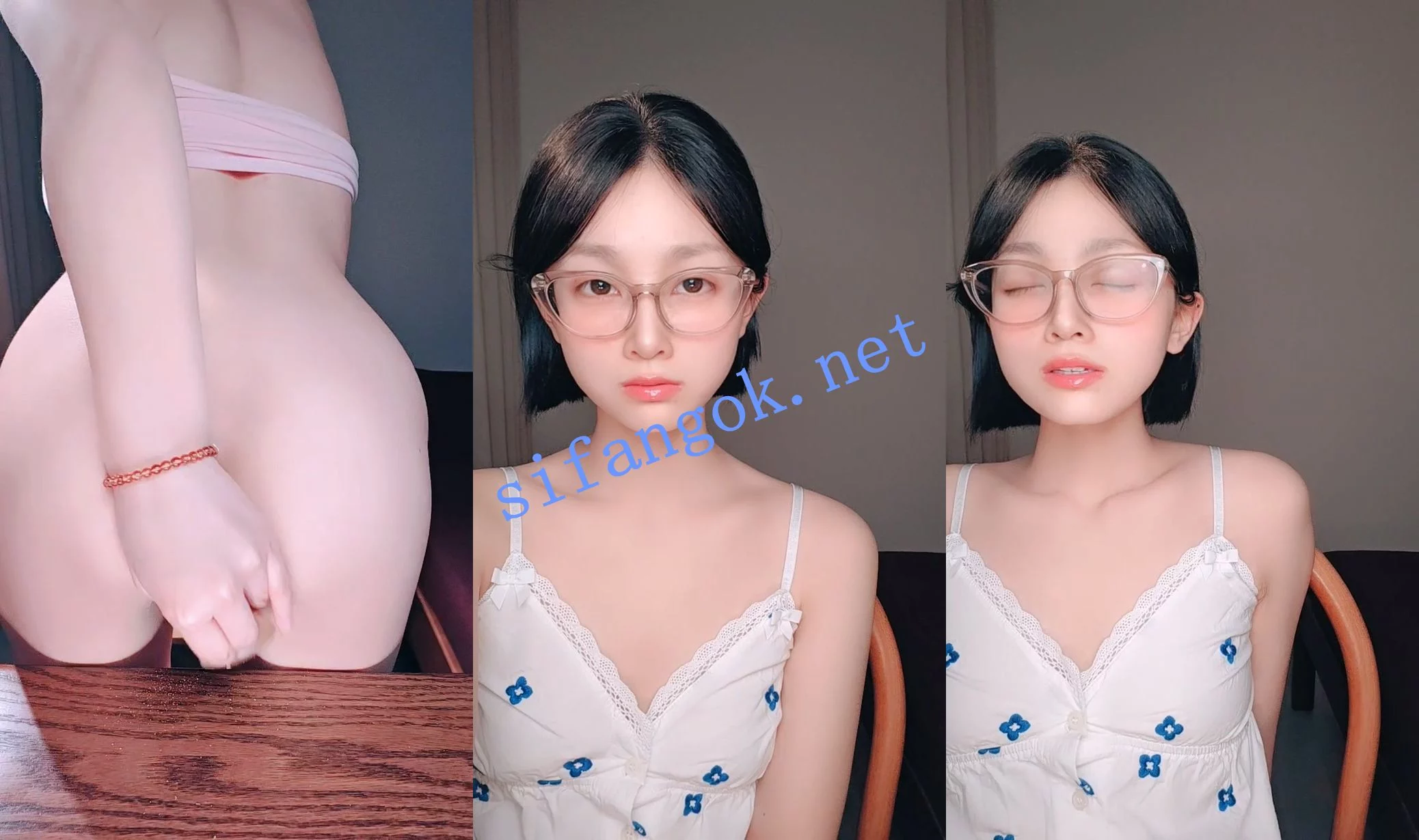 √顶级反差~乖乖女! 夏嫣 细皮嫩肉短发学妹~大鸡巴猛操 图 08