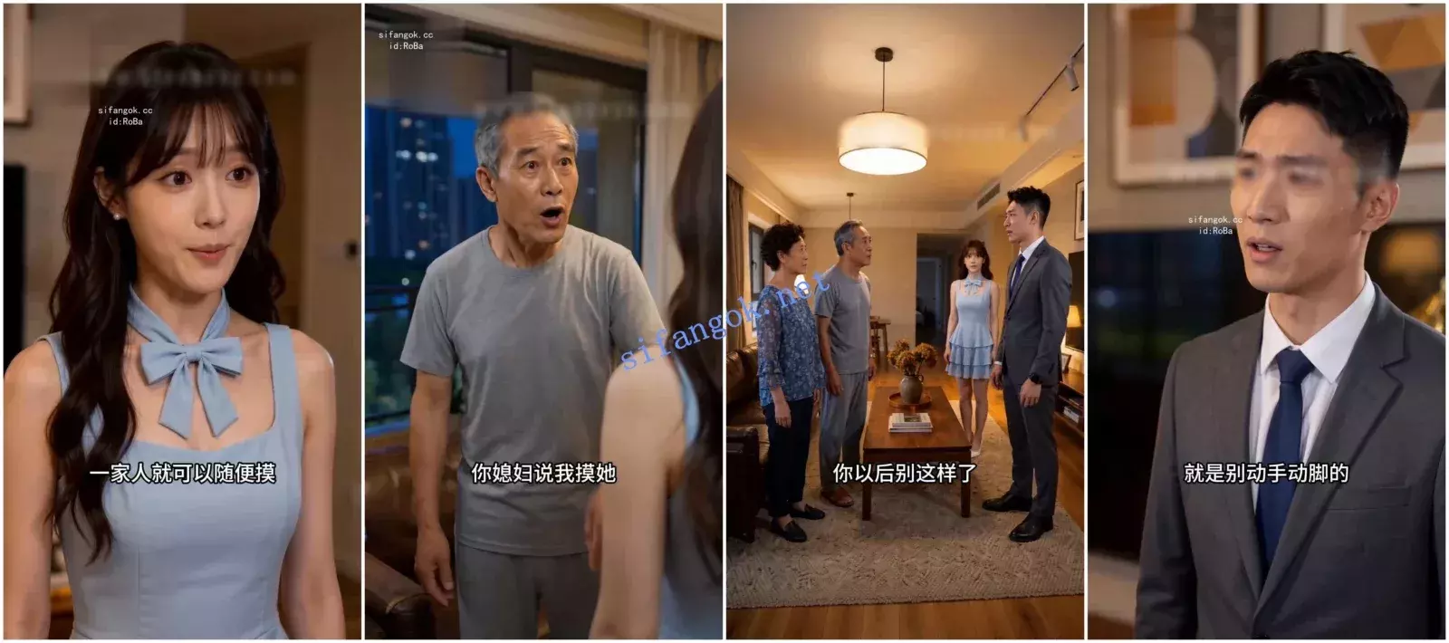 AI连续短剧 《儿媳觉醒:公公的秘密藏不住》4-9集 图 28
