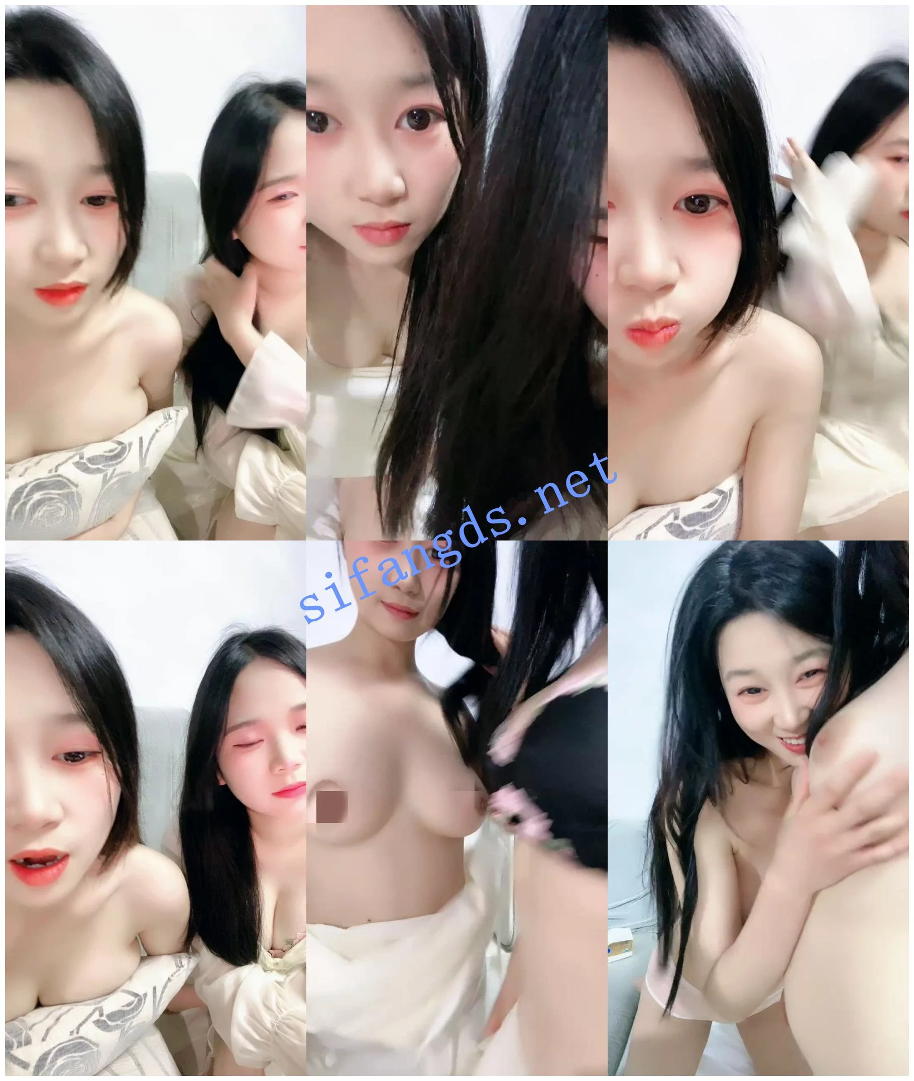 新学妹下海!~ 邻家姐姐 闺蜜同框双修尺度全开道具自慰~ 图 05