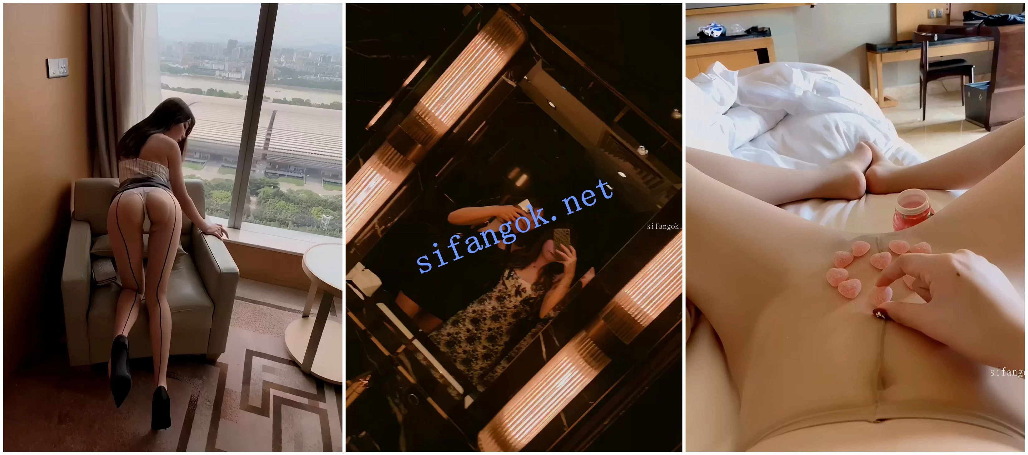 抖音福利 苗条妹子 笑不语 擦边诱惑写真拍摄现场 图 02