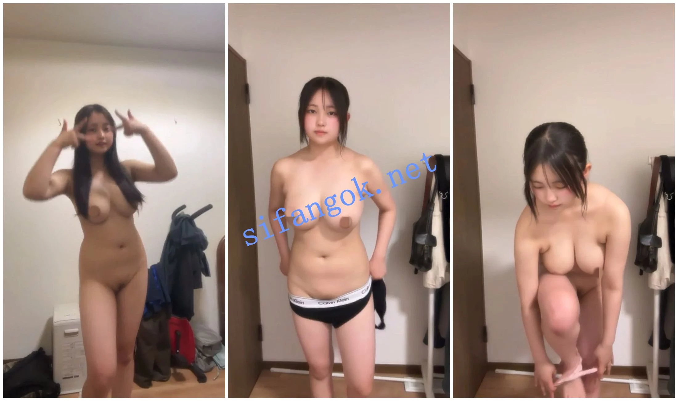 推特网黄 日本18岁大奶嫩妹 KAHO 裸舞抠穴自慰 图 03