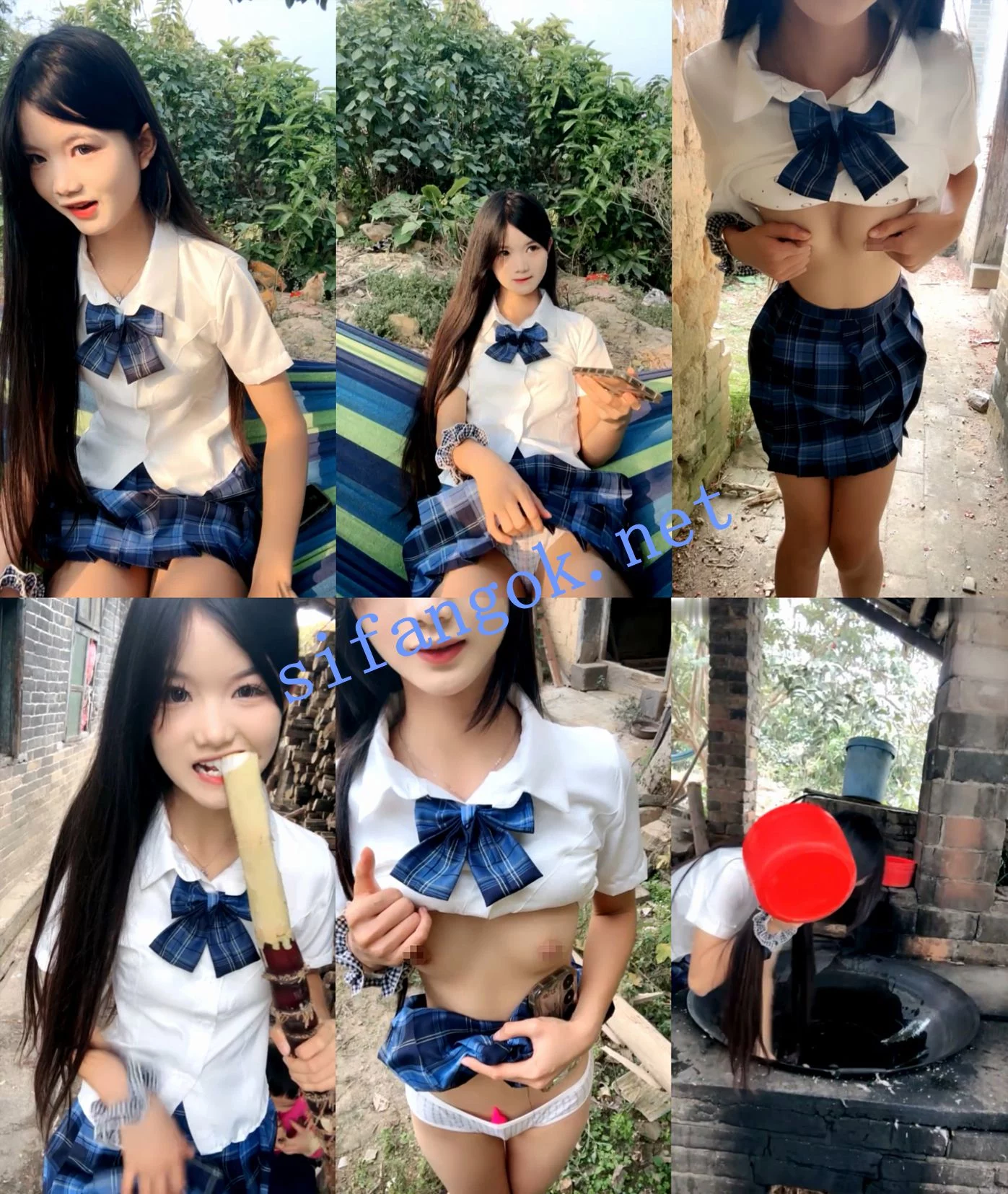 √农村女孩~ 07水嫩宝宝 满分颜值~满村溜达露出~自慰 图 05