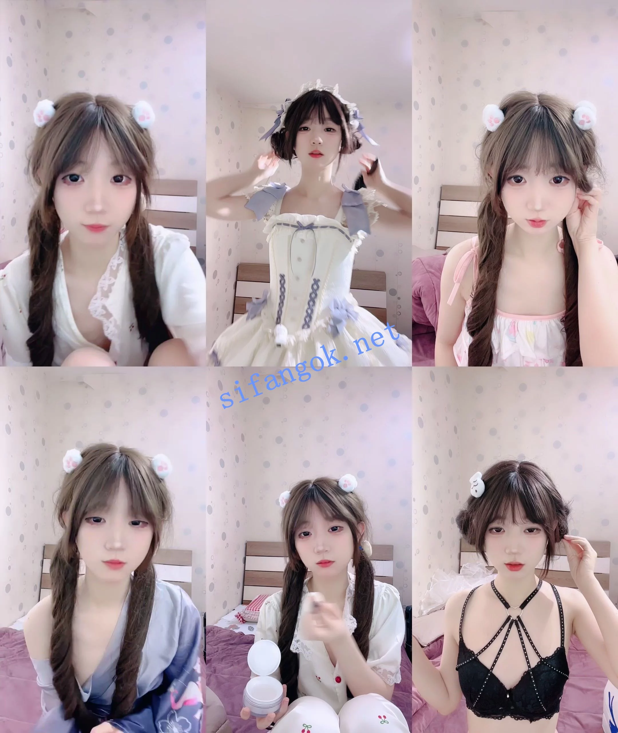 ☑️核弹！童颜校花~20小时~【邪恶双马尾】斗鸡眼~丝袜道具