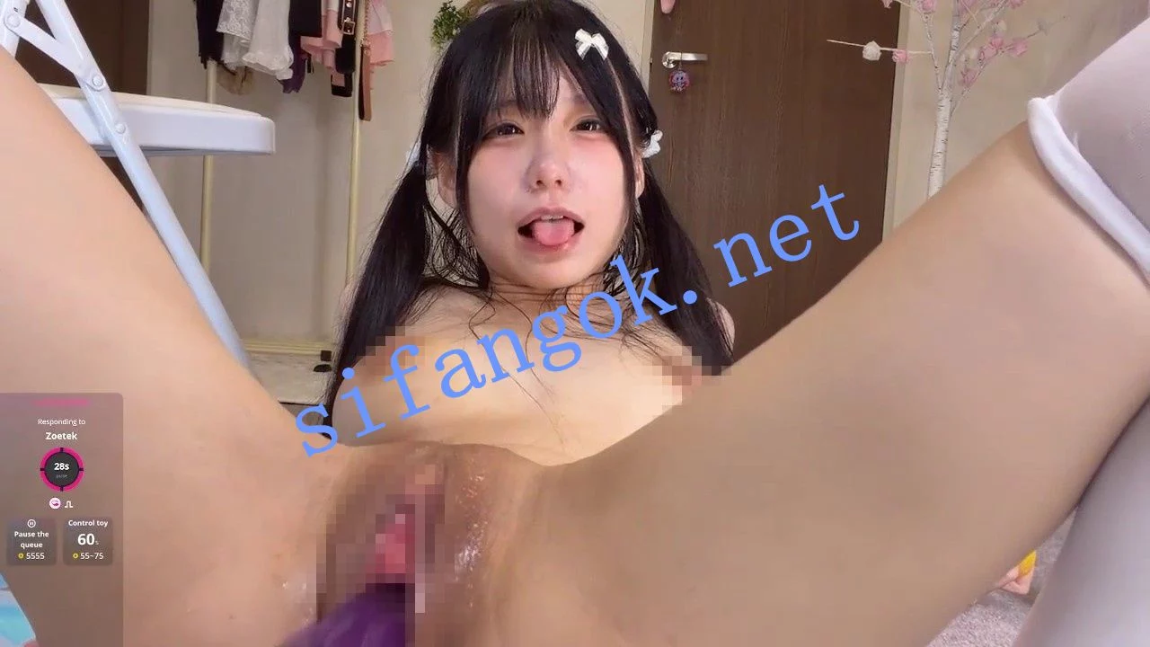 ☛ST开票 natsu067 双马尾小学妹春药+炮机口交深喉喷水 图 20