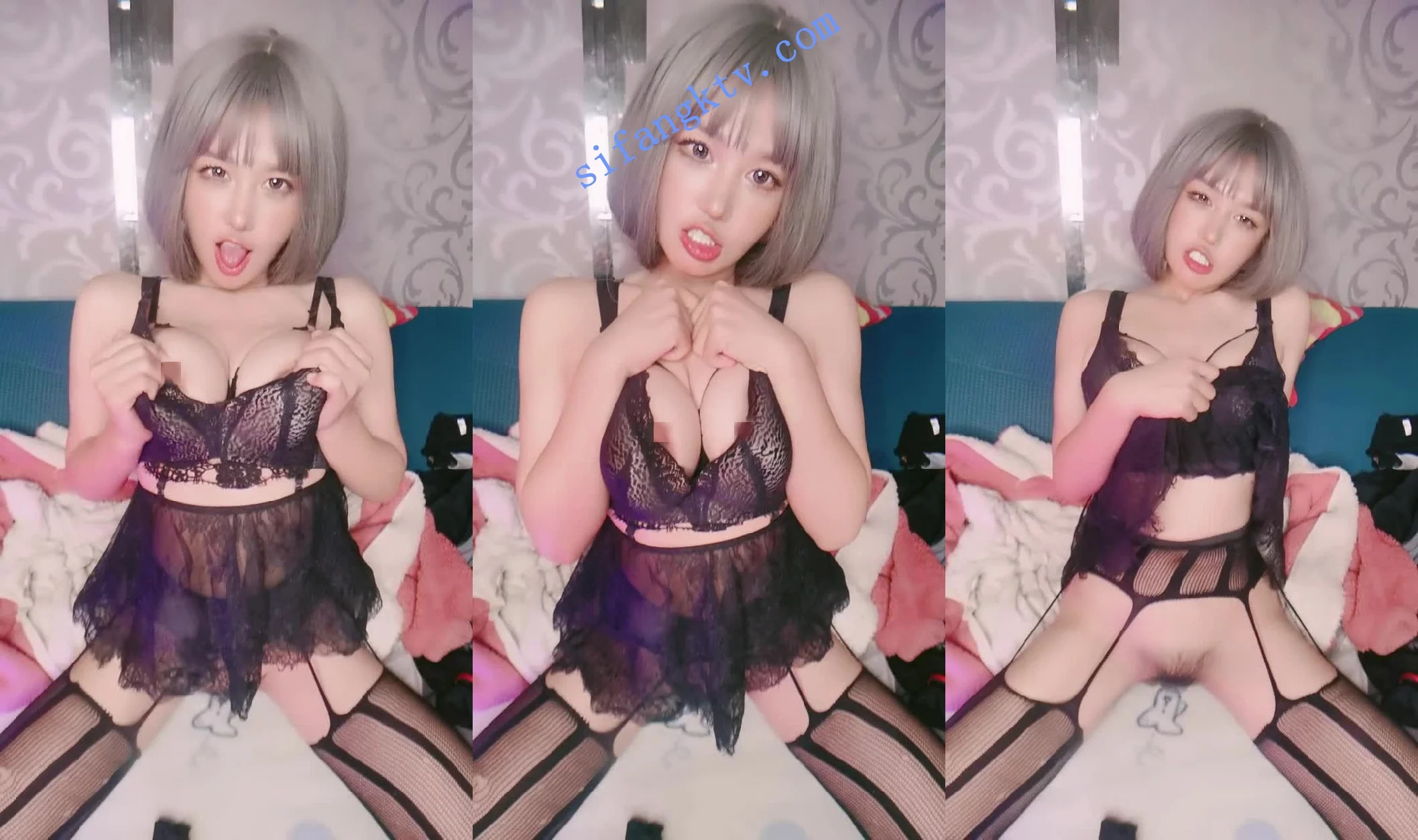 ⚡ 核弹!温柔似水的短发美女! 亚丽莎 精彩大秀! 图 04