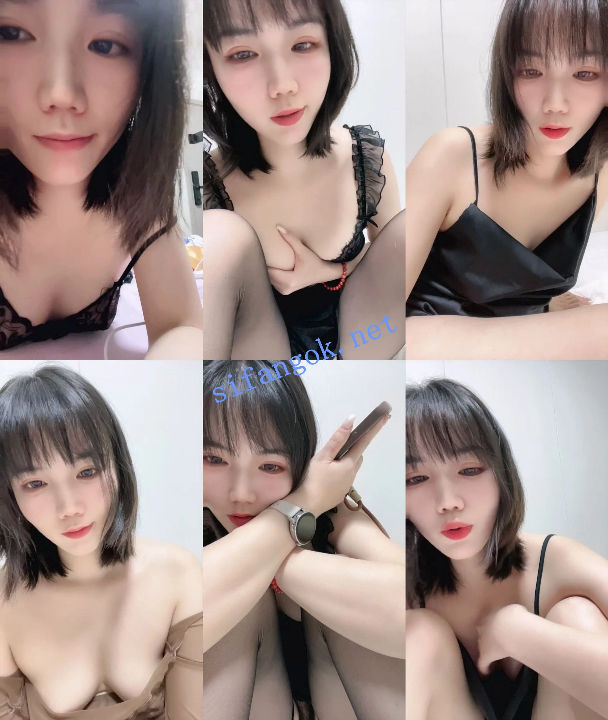 ⚜️短发气质女主播 旦旦 超级闷骚~怼屏自慰高潮流白浆! 图 01